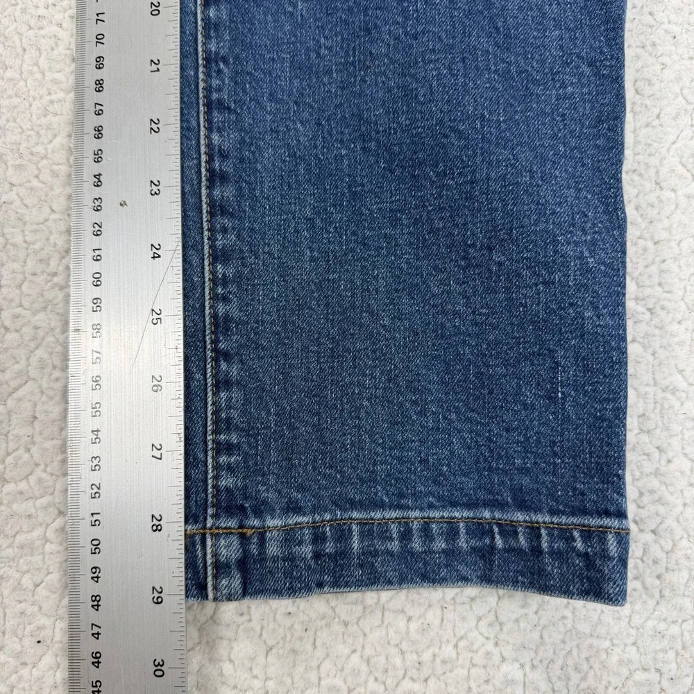Madewell Full Length Classic Straight Jeans Women's 29 (32x29) Modern Minimalist